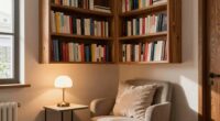 create compact bookshelf solutions