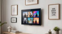 digital frames display inspirational quotes
