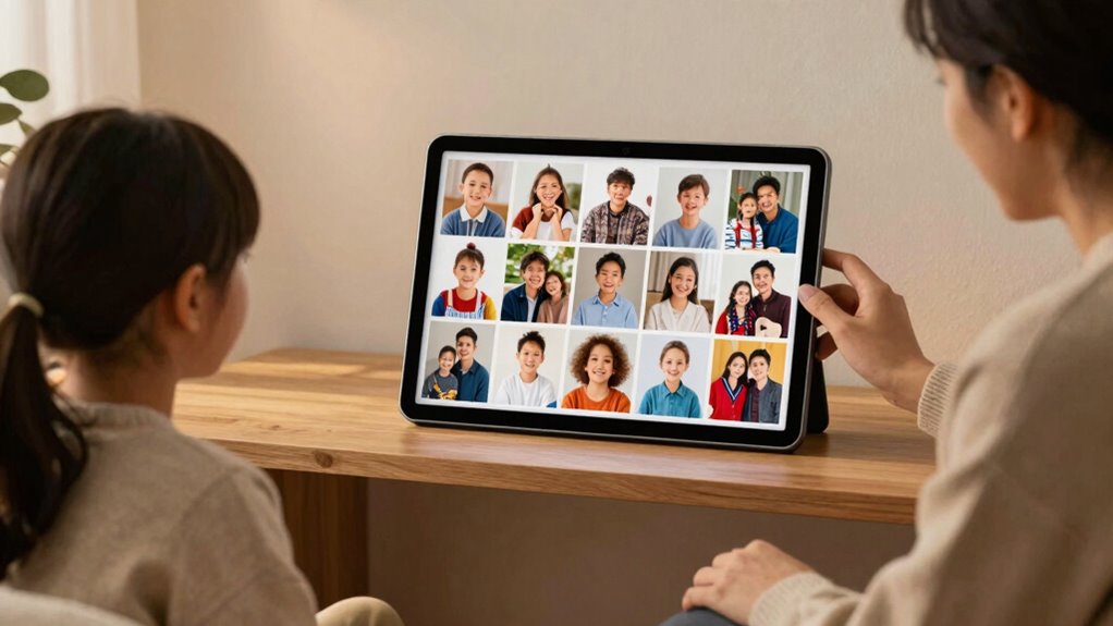 digital frames enhance family memories