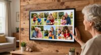 digital frames enhance family sharing