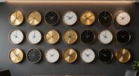 elegant office wall clocks
