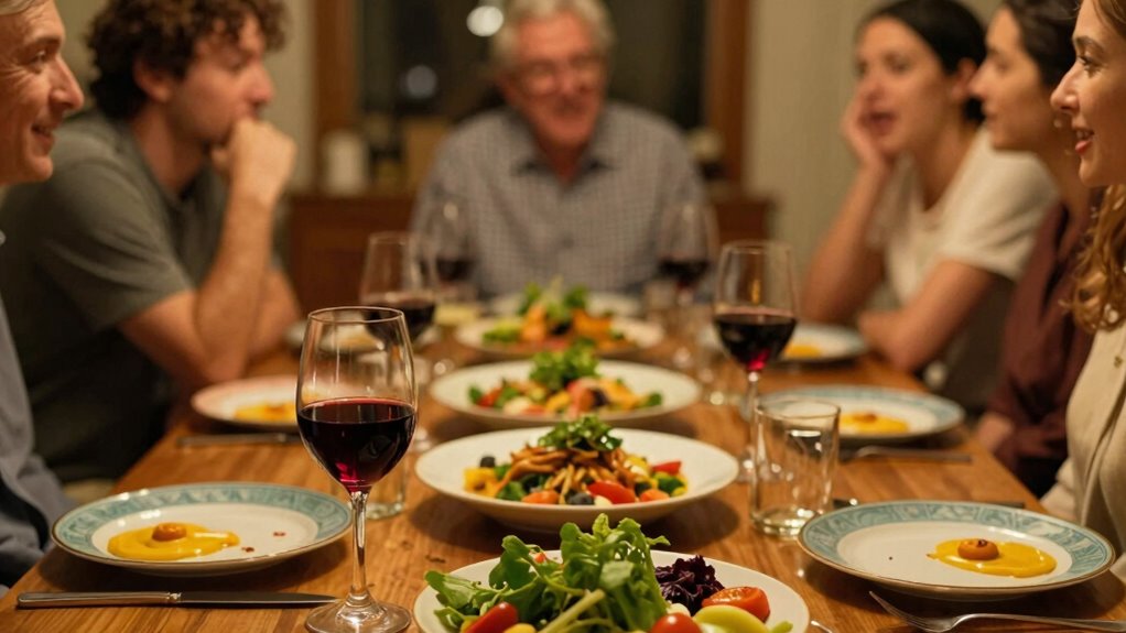 engaging guests through food