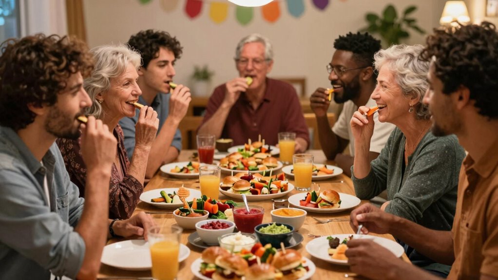 food fosters connection and conversation