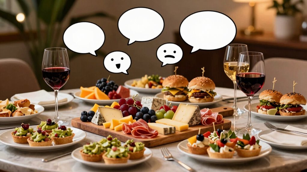 food themed first date conversations