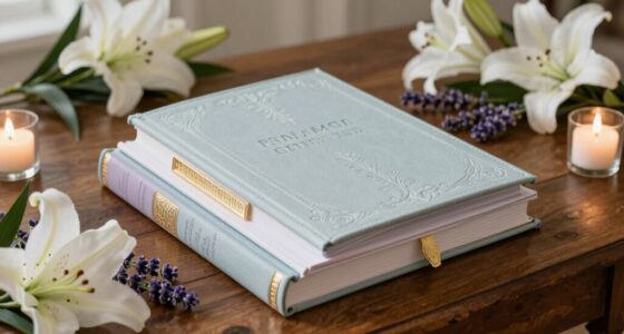 funeral guest book options