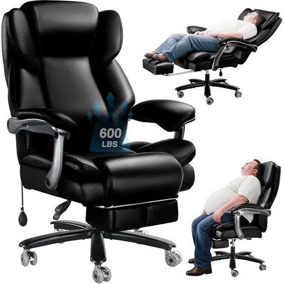 heavy duty tall office chair