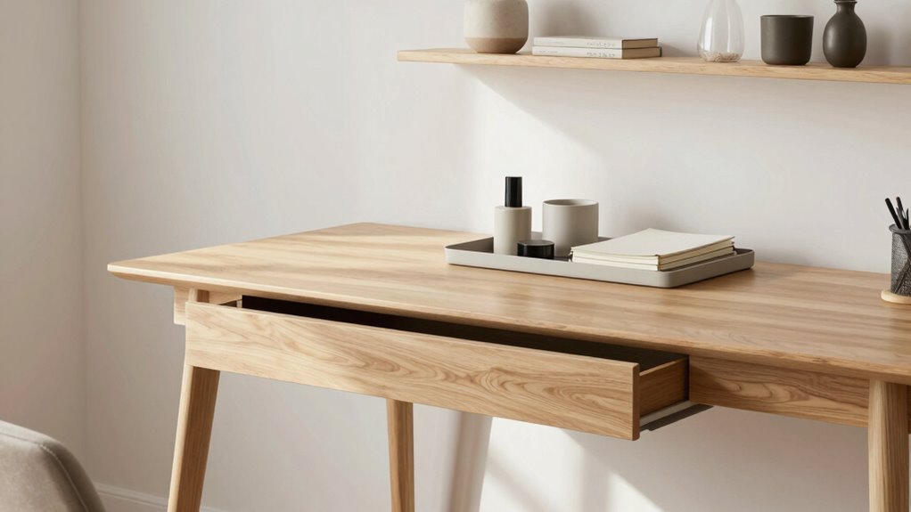 hidden sleek layered storage