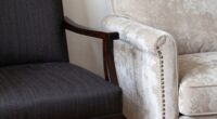 library versus living room chairs