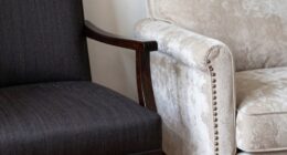 library versus living room chairs