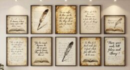 literature quote wall art