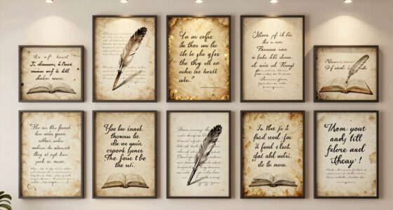 literature quote wall art