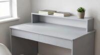 maximize desk storage seamlessly
