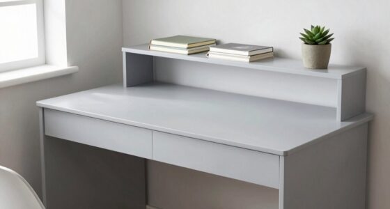 maximize desk storage seamlessly