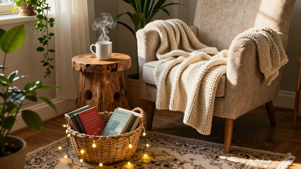 minimalist decor enhances coziness
