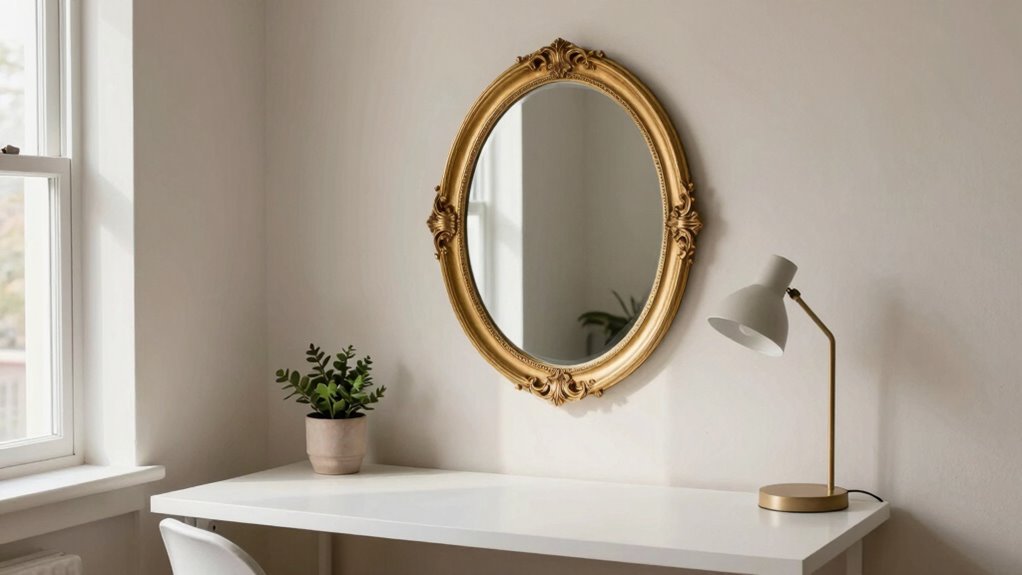mirrors enhance lighting space perception