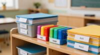organizing classrooms with labels