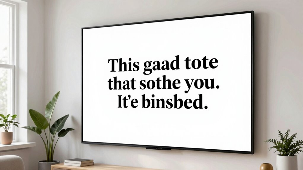 space enhances quote impact