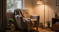 thoughtfully designed cozy space