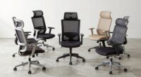 top back support office chairs