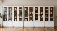 top bookcases with doors