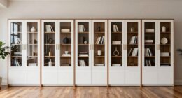 top bookcases with doors