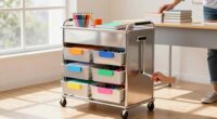 top classroom storage carts