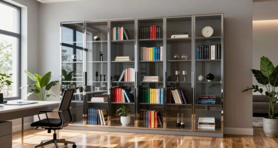 top glass bookcases 2026