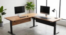 top l shaped desks
