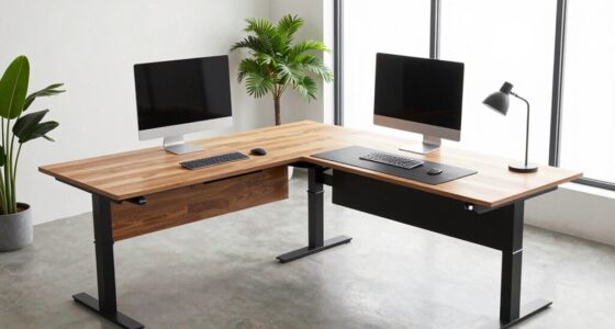 top l shaped desks