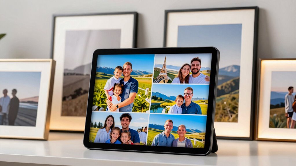 top large digital frames