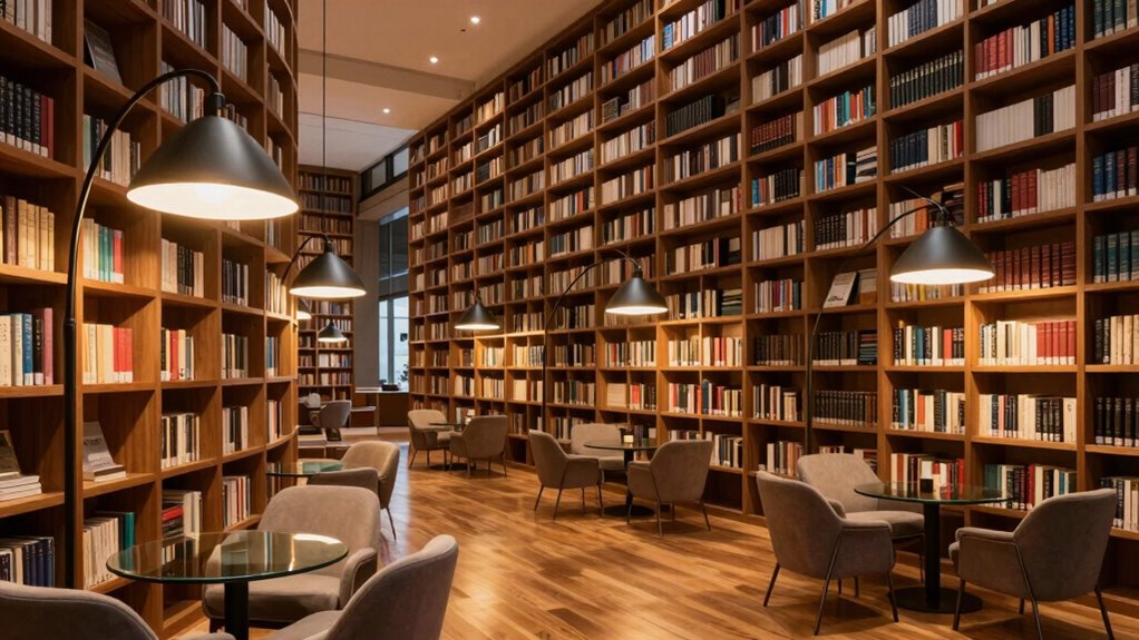 top library arc lamps