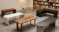 top library room desks