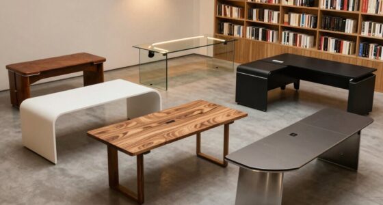 top library room desks