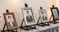 top memorial display easels