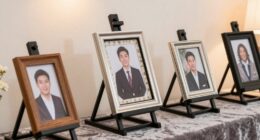 top memorial display easels