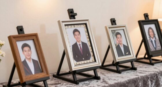 top memorial display easels
