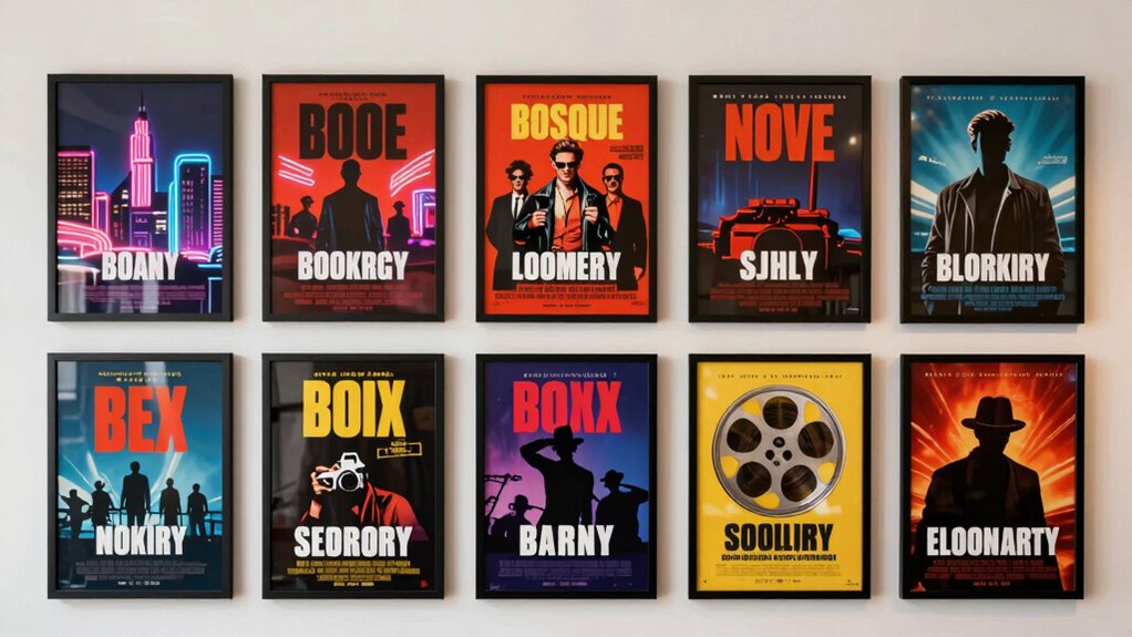 top movie quote wall art