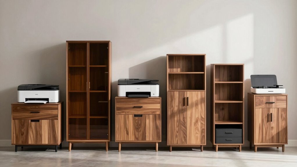 top printer cabinet options