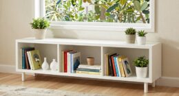 top short window bookcases