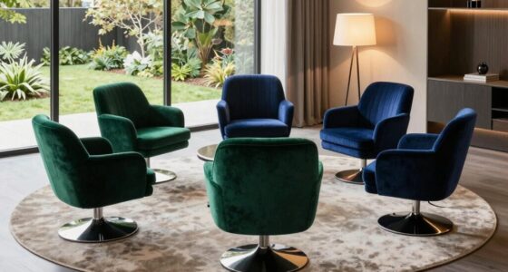 top swivel reading chairs