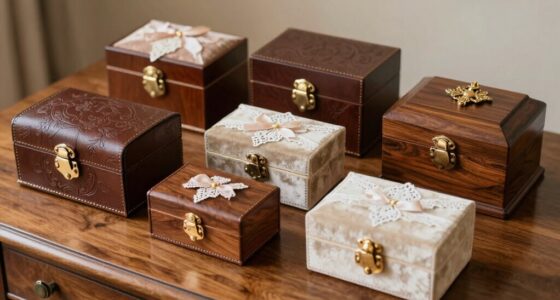 top wedding keepsake boxes