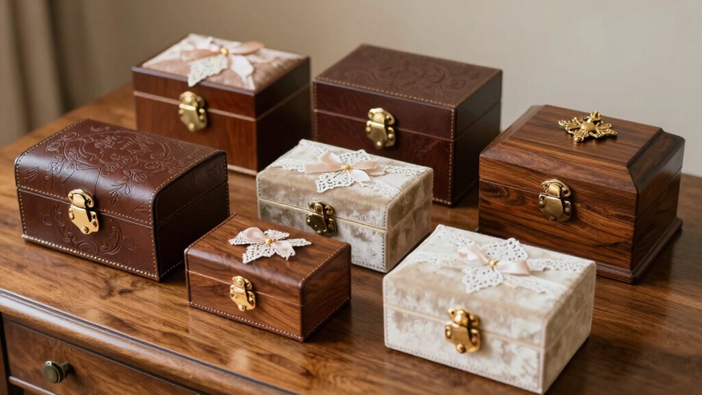 top wedding keepsake boxes