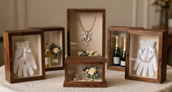 top wedding keepsake displays