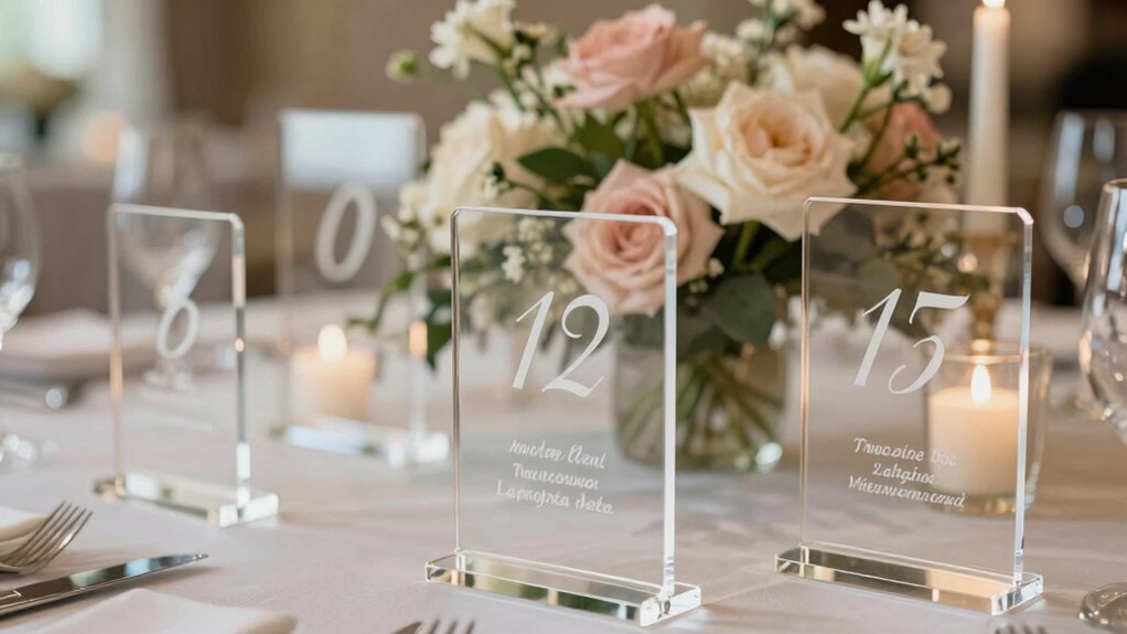 top wedding sign holders