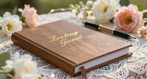 traditional wedding guest books
