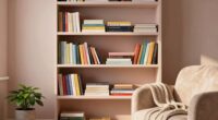 transforming a bookshelf into a reading landmark