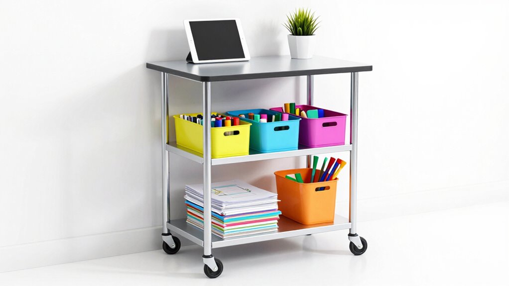 versatile organized classroom mobility