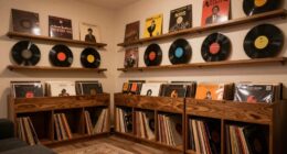 vinyl storage enhances ambiance