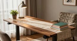 warm personal standing desk