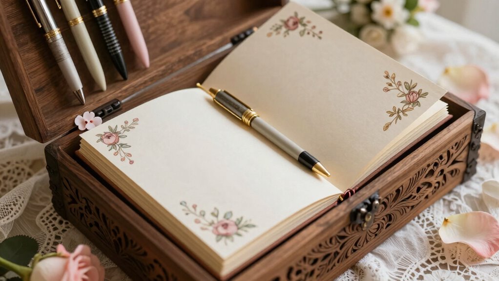 wedding guest book kits